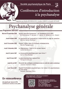 Lire la suite à propos de l’article Conférences d&rsquo;introduction à la psychanalyse de l&rsquo;enfant et de l&rsquo;adolescent