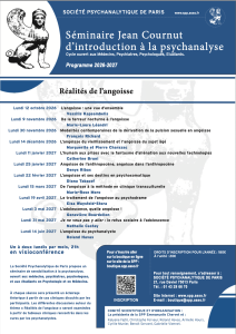Lire la suite à propos de l’article Séminaire Jean Cournut