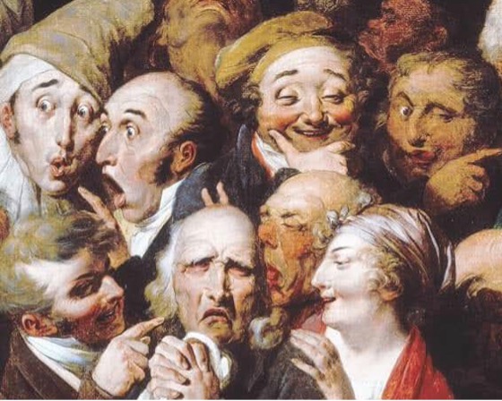 La réunion des 35 - LL-. Boilly, 1825